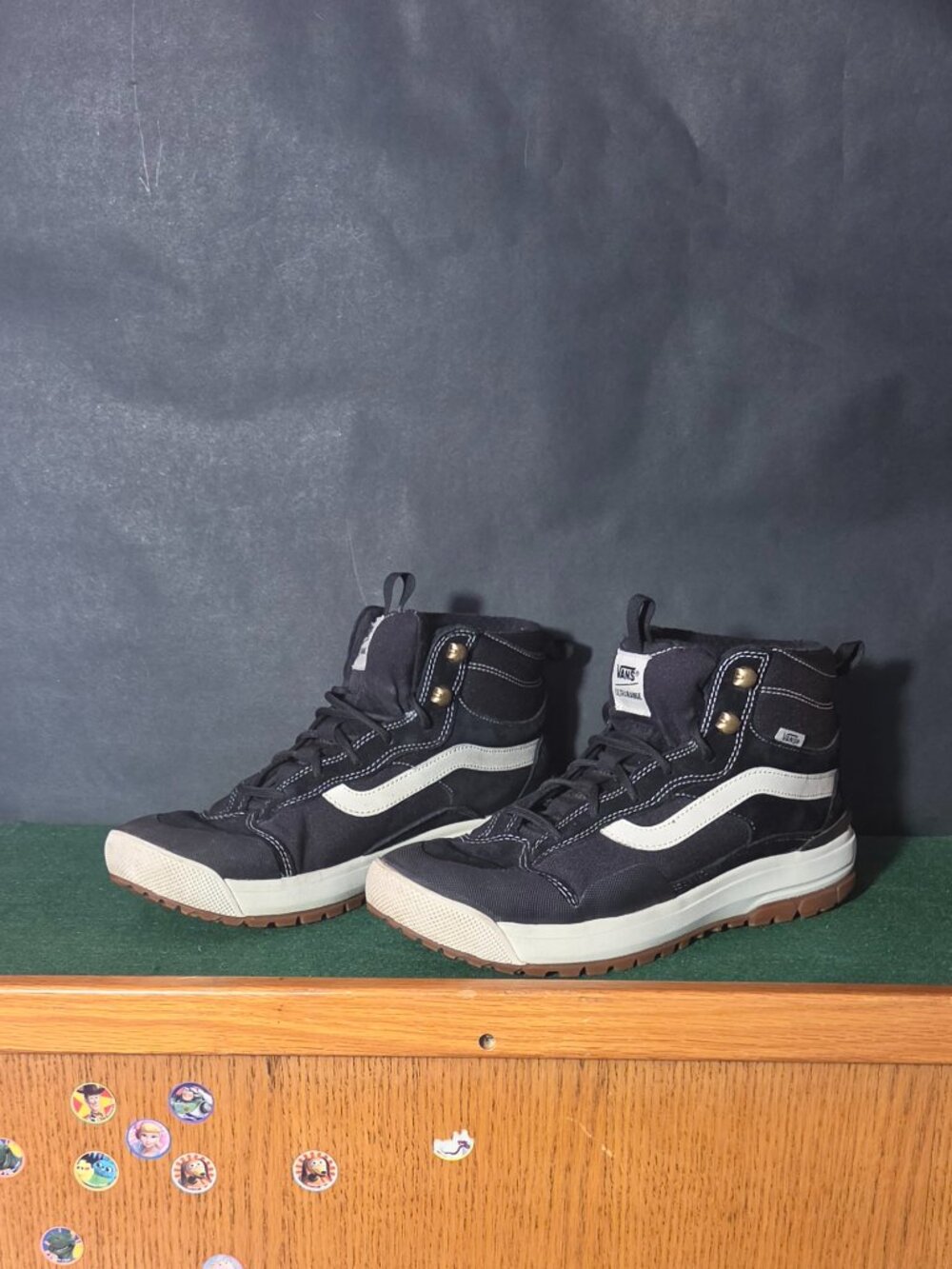 Vans Standard MTE Black White High Top Winter Boots